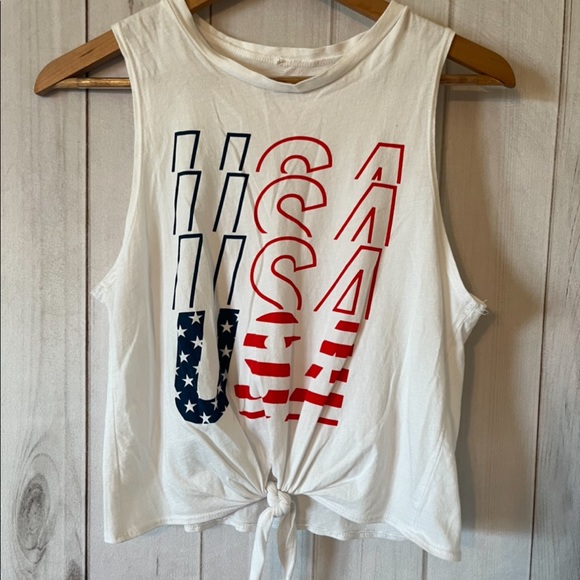 Tops - USA 4th of July tank